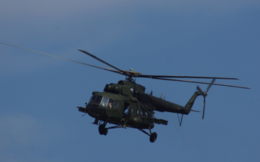 Wielozadaniowy śmigłowiec transportowy Mi-17. Fot./Łukasz Pacholski.