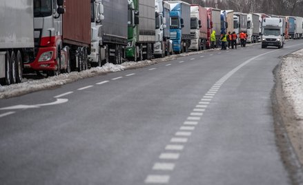 Głodówka ukraińskich kierowców przerwana: „pewne porozumienie” osiągnięte