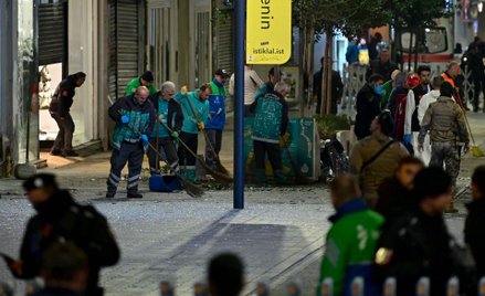 Centrum Stambułu, miejsce eksplozji, w której zginęło co najmniej sześć osób