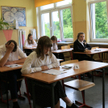 Uczniowie przed egzaminem ósmoklasisty w Szkole Podstawowej nr 21 im. Orląt Lwowskich w Gorzowie Wie