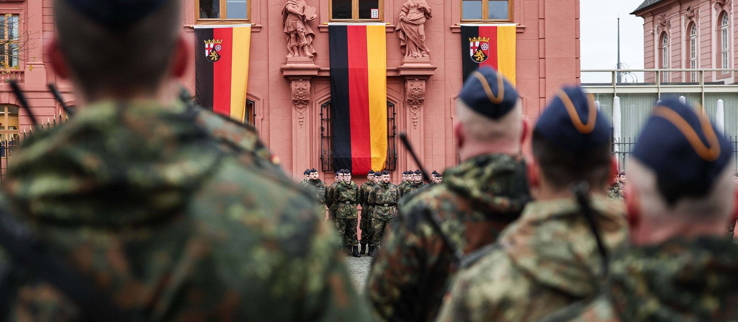 Do Germans have besides   fewer  people willing to join the army? The study  does not regulation  out the return of consumption