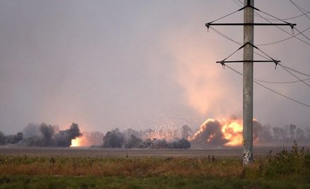 Walki w okolicach Mariupola