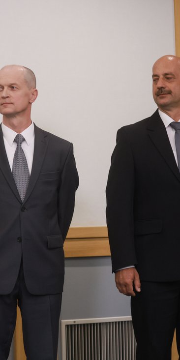 Sławomir Cenckiewicz, Andrzej Kowalski i Mirosław Bryś