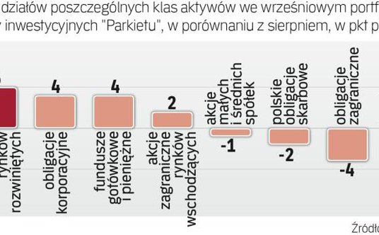 Proponowany skład portfela na wrzesień