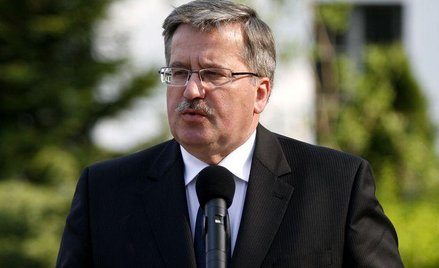 Prezydent Bronisław Komorowski