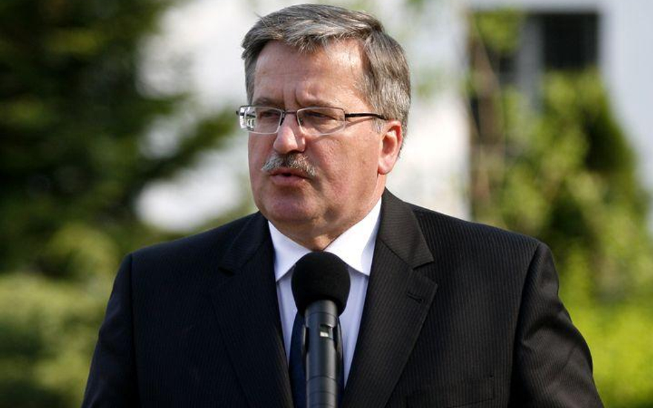 Prezydent Bronisław Komorowski