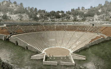 Amfiteatr w Kassope stanowi część trasy turystycznej Starożytnych Teatrów Epiru.