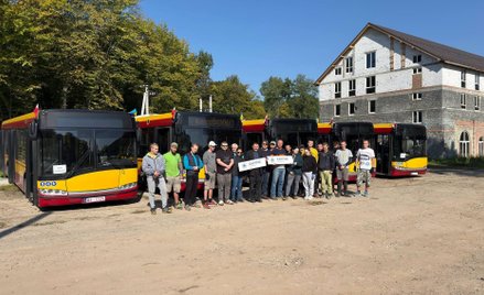 Miejskie Zakłady Autobusowe przekazały pięć autobusów Solaris Urbino 12 dla miasta Drohobycz