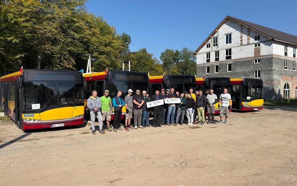 Miejskie Zakłady Autobusowe przekazały pięć autobusów Solaris Urbino 12 dla miasta Drohobycz