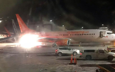 Kanada: Zderzenie samolotów i pożar na lotnisku