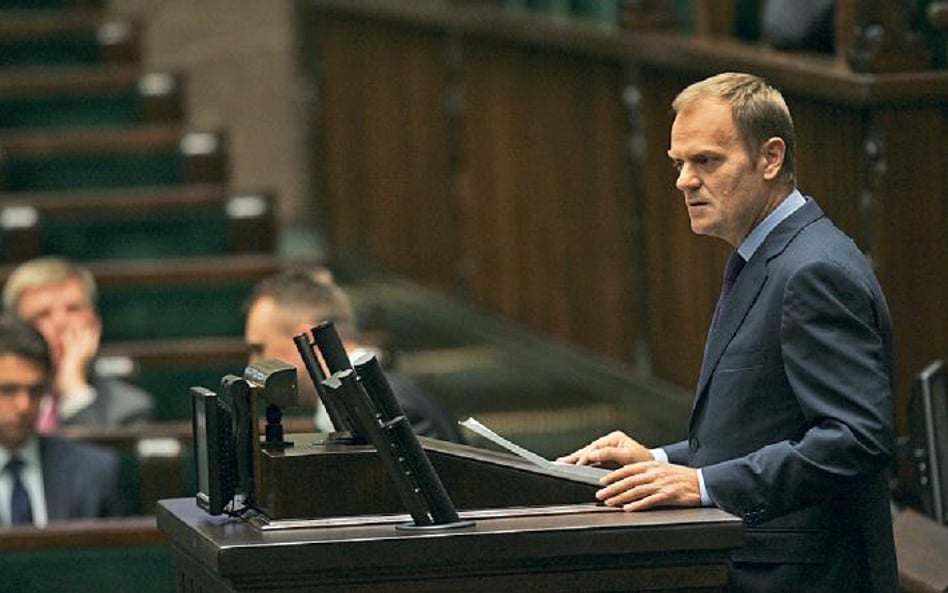 Donald Tusk postulował, by politycznych konkurentów przestać traktować jak wrogów