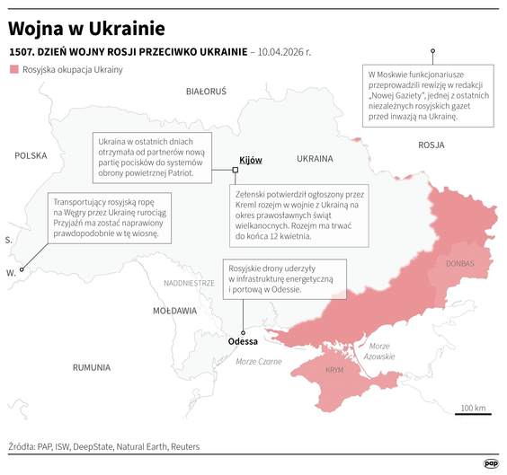 1507. dzień wojny na Ukrainie.