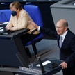Olaf Scholz w Bundestagu