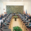 Obecna Krajowa Rada Sądownictwa obraduje pod przewodnictwem Leszka Mazura