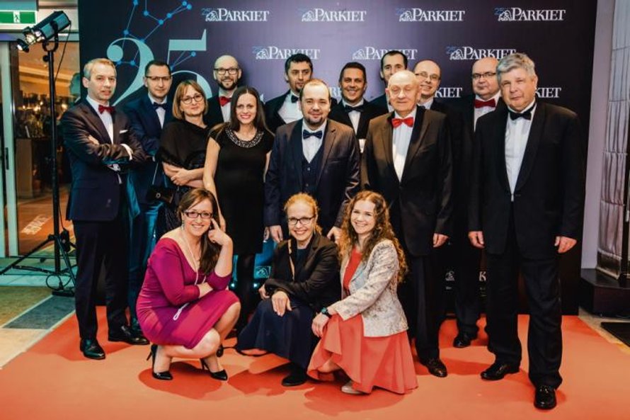 Na balu „Parkietu” nie mogło zabraknąć również osób, które tworzą naszą gazetę.