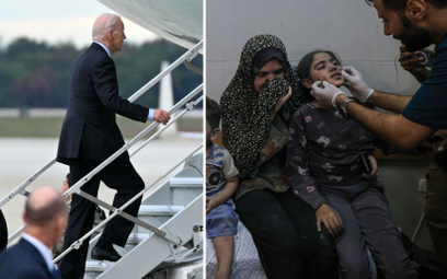 Joe Biden odwiedzi Izrael tuż po informacji o tragicznym w skutkach ataku na szpital w Strefie Gazy