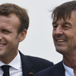 Prezydent Emmanuel Macron i minister ekologii Nicolas Hulot