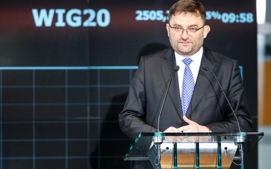 Paweł Tamborski, prezes GPW