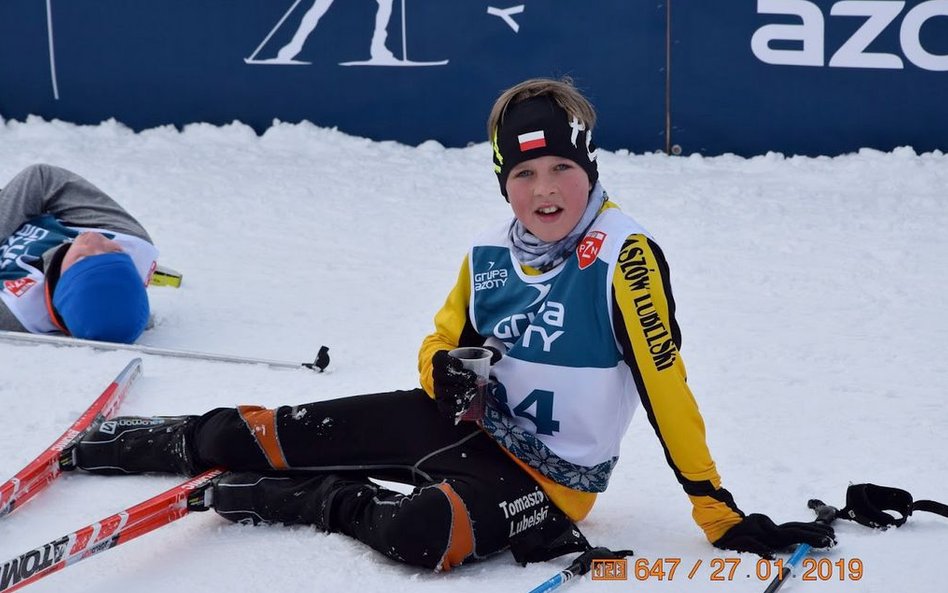 Antoni Żółkiewski, kolejny utalentowany wychowanek trenera Waldemara Kołcuna.