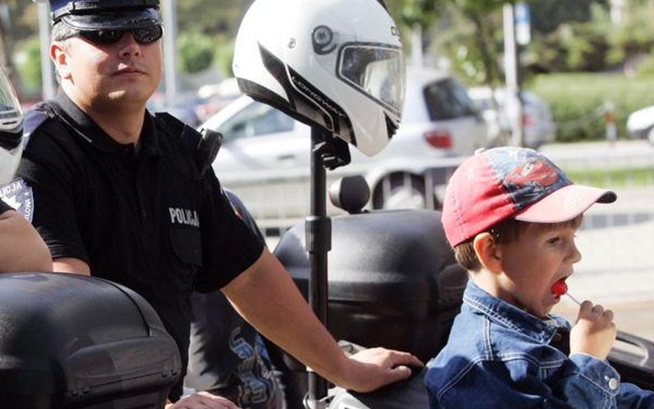 Prelekcja dla dzieci nie z policjantem na L4