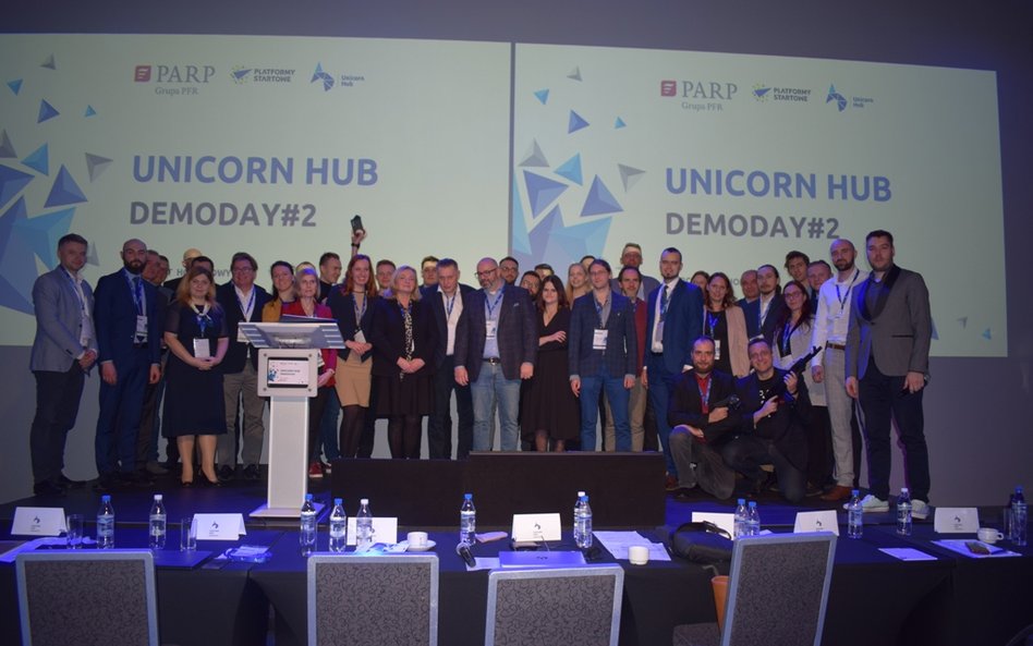 Uczestnicy Unicorn Hub DemoDay#2