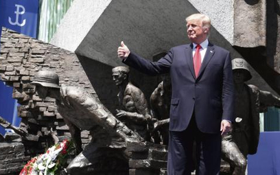 Przemówienie prezydenta Donalda Trumpa na placu Krasińskich w Warszawie przypomniało światu heroizm 