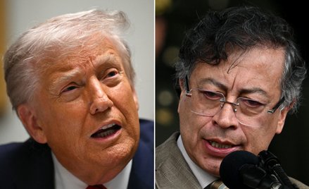 Donald Trump i Gustavo Petro