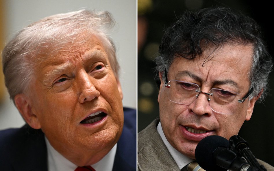 Donald Trump i Gustavo Petro