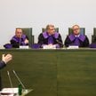 Minister sprawiedliwości, prokurator generalny Adam Bodnar oraz sędziowie SN podczas rozprawy w Sądz