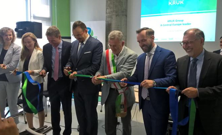 Oficjalne otwarcie biura Kruka w La Spezia. To właśnie w tym mieście znajduje się operacyjne centrum