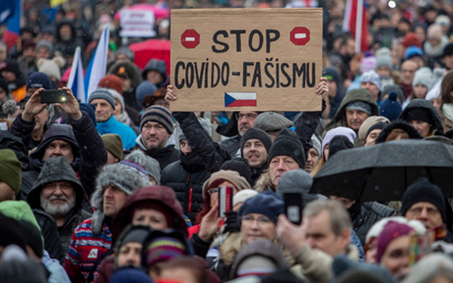 Czechy: Tysiące osób na proteście. W tym czasie szpitale przepełnione