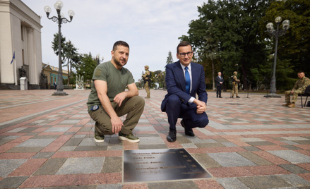 Politycy Łotwy, Polski, Czech i Słowenii upamiętnieni w Alei Odwagi w Kijowie