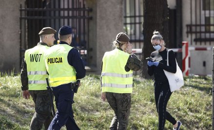 Tysiące mandatów za brak maseczek