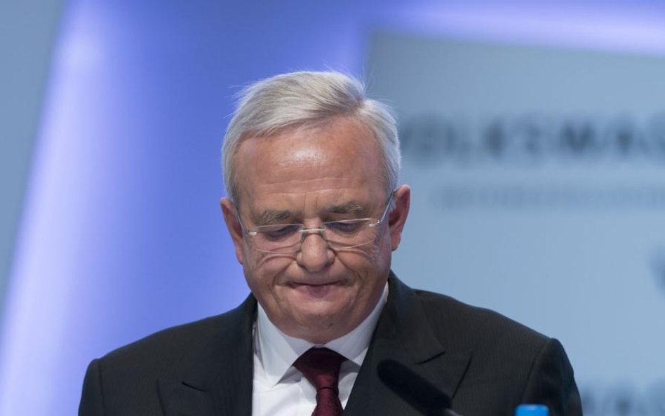 Były prezes Volkswagena Martin Winterkorn