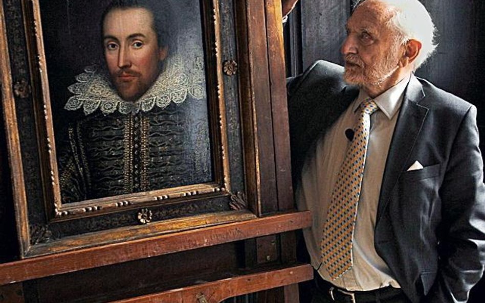 Prof. Stanley Wells prezentuje portret Szekspira z roku 1610