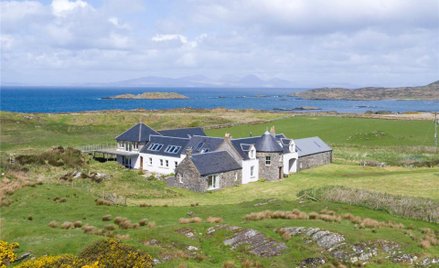 Luksusowa samotnia na pięknej szkockiej wyspie