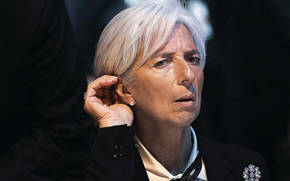 Dyrektor zarządzająca MFW Christine Lagarde próbuje podczas wizyty w Chinach nakłonić tamtejszych li