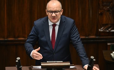 Minister sprawiedliwości Adam Bodnar w Sejmie w Warszawie