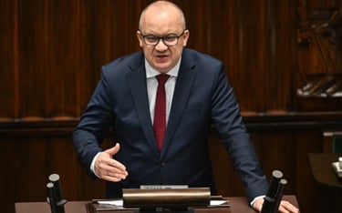 Minister sprawiedliwości Adam Bodnar w Sejmie w Warszawie