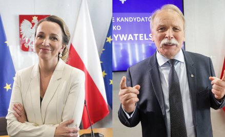 Kandydaci na stanowisko Rzecznika Praw Obywatelskich: Sylwia Gregorczyk-Abram i Adam Borowski podcza