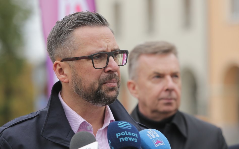 Wiceminister aktywów państwowych Marcin Kulasek