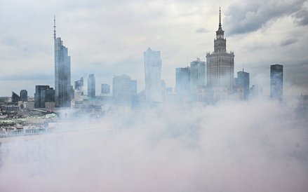 W godzinie "W" rondo Dmowskiego zamieniło się w wielkie widowisko pirotechniczne