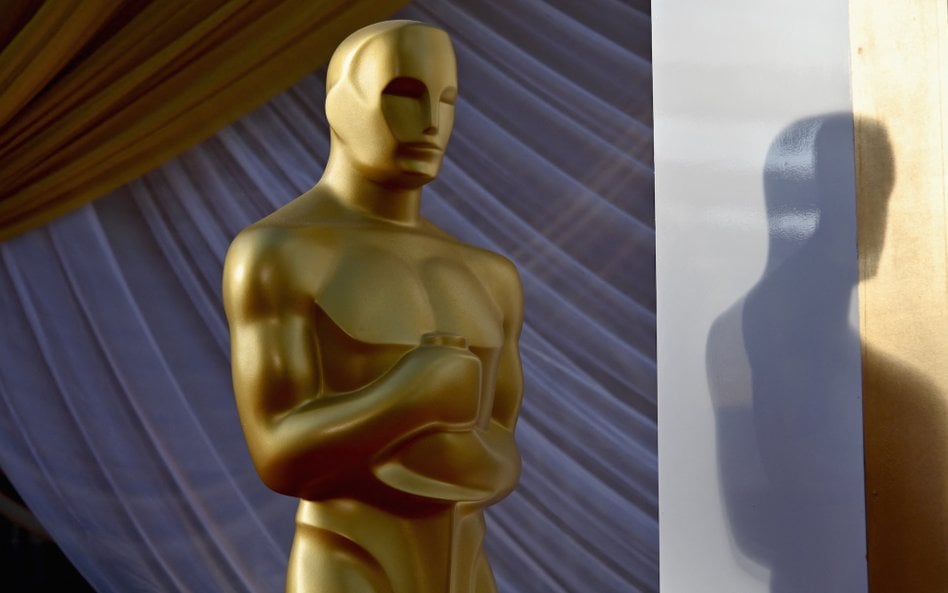 Element scenografii przed Dolby Theater w Los Angeles, gdzie odbywa się ceremonia wręczenia Oscarów.