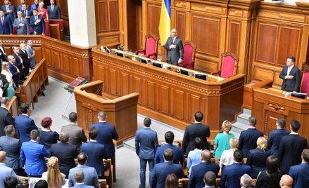 Zdominowana przez Sługę Narodu Rada Najwyższa rozpoczęła działalność od wielogodzinnych obrad