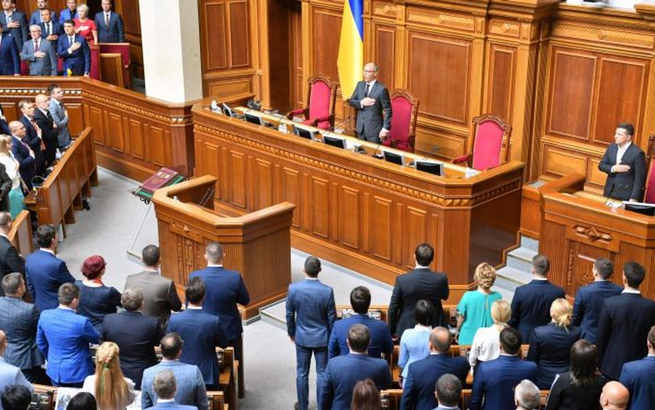 Zdominowana przez Sługę Narodu Rada Najwyższa rozpoczęła działalność od wielogodzinnych obrad