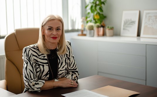 Ewelina Gawlik, prezes zarządu agencji Nova Praca Group.