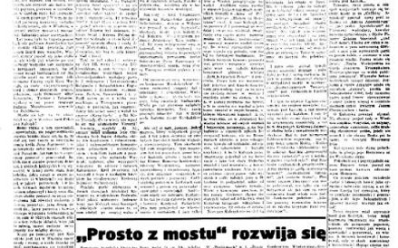 Tytuły „Prosto z Mostu” i dziś zapewniłyby poczytność każdej gazecie