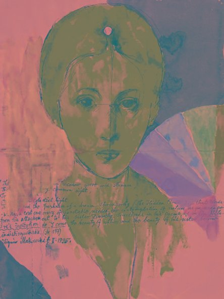 Akwarela Zbigniewa Makowskiego.