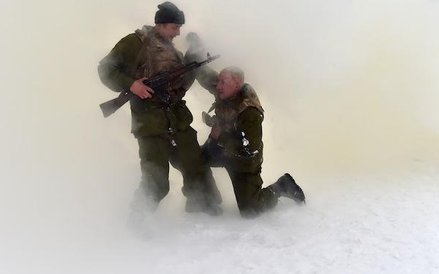 Trening ukraińskich oficerów rezerwy