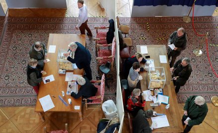 Le Touquet w północnej Francji. Głosowanie mimo pandemii